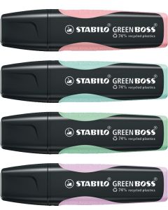 STABILO GREEN BOSS Pastel Leuchtmarkierer