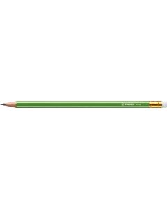 STABILO GREENgraph Grafitstift mit Radiergummi