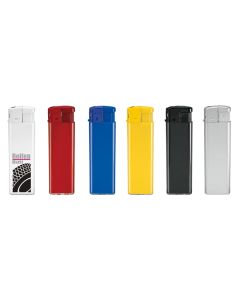 Feuerzeug mit Elektronik Taste als Werbeartikel bedrucken als Give-Away