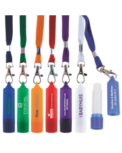 Lippenbalsam Lanyard (ab 50 Stück)