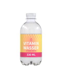 Zitrone-Kaktus Vitaminwasser, 330 ml