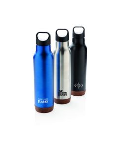 Auslaufsichere Vakuum-Flasche mit Kork