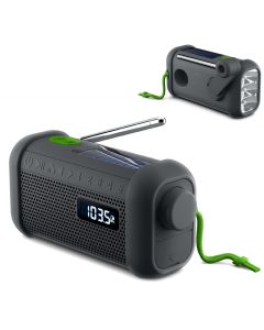 MH-08 | Muse Radio, Bluetooth-Lautsprecher mit Solar- und Öffnungsmechanismen