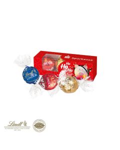 Lindt Lindor Präsent, 3er bedrucken (ab 50 Stück)