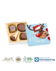 Pralinés von Lindt in Präsentbox bedrucken (ab 50 Stück)