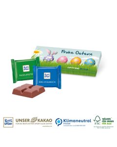 Ritter SPORT Minis in 2er Präsentbox bedrucken 33g (ab 150 Stück)