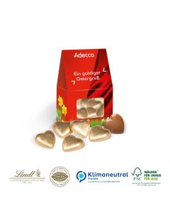 Lindt Schokoherzen Businesspräsent Selection Mini zu Ostern 25g (ab 150 Stück)