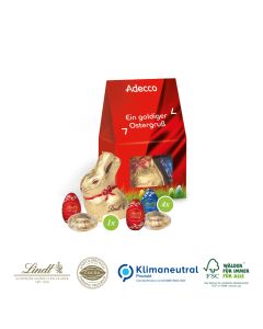 Businesspräsent Selection Mini mit Schokoladenmischung von Lindt (ab 150 Stück)