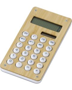 Taschenrechner Thomas | Bambus | Solar