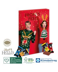 Lindt HELLO Mini Stick Mix Wand-Adventskalender (ab 100 Stück)