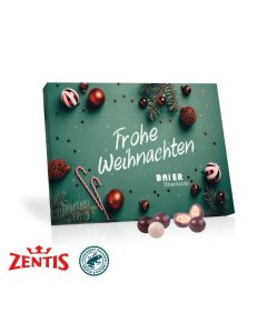 Tisch-Adventskalender Zentis Business bedrucken (ab 250 Stück)