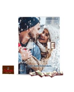 Sarotti Wand-Adventskalender Business Exklusiv bedrucken (ab 100 Stück)