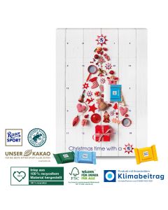 Ritter SPORT Wand-Adventskalender (ab 100 Stück)