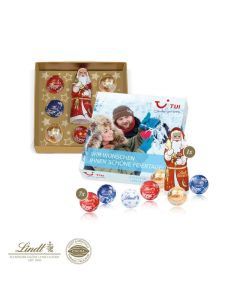 Lindt Präsent Himmlische Weihnachtszeit bedrucken (ab 100 Stück)