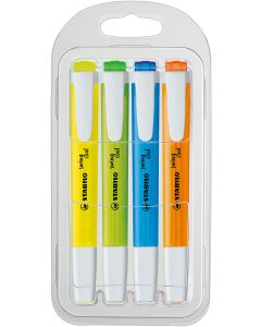 STABILO swing cool 4er-Set Leuchtmarkierer