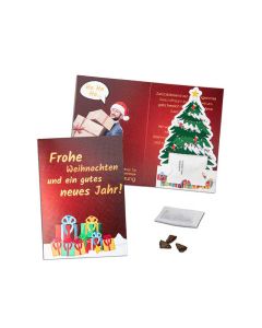 Weihnachtsbaum-Karte 