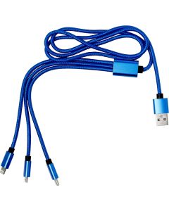 3-in-1 Ladekabel aus Nylon Felix