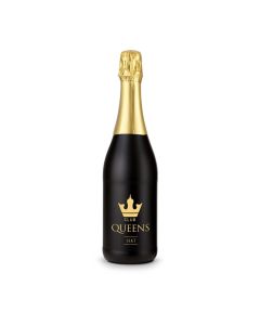 Sekt Cuvée – Flasche schwarz, 0,75 l