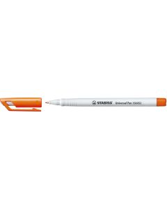 STABILO Universal-Pen Folienschreiber, weiß/orange