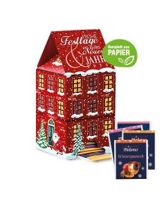 Meßmer Adventskalender Tee-Haus (ab 100 Stück)