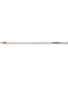 STABILO Grafitstift weiß