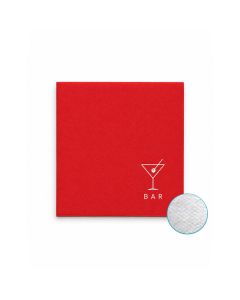 Airlaid Cocktailservietten 24x24 cm mit vollflächigen Druck (ab 5.400 Stück)