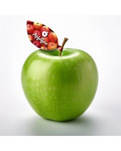Apfelblatt bedrucken - Apfelfein Motiv