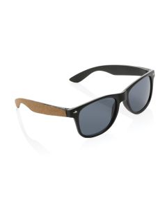 Sonnenbrille aus GRS recyceltem PC-Kunststoff mit Kork