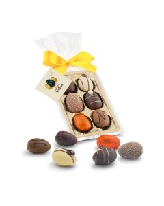 Schokoladen-Pralineneier, 6 Stück, 125 g