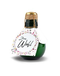 Kleinste Sektflasche der Welt! Zum Wohl - Ohne Geschenkkarton, 125 ml