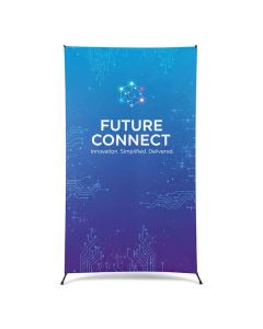 X-Banner mit Logo bedrucken 120 x 200 cm