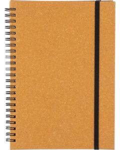 Notizbuch aus recyceltem Leder A5 Egon
