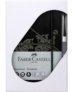 Set Notizbuch mit Basic Alu