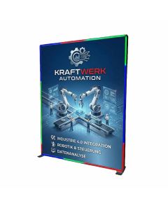 LED Werbewand Neon SEG 200x250 beidseitig mit Werbung bedrucken