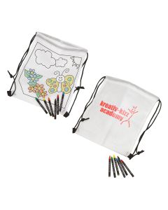 Beutel-Set zum Bemalen mit individuellem Logo (ab 100 Stück)