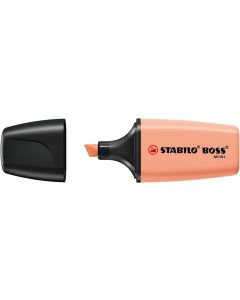 STABILO BOSS MINI Pastel Leuchtmarkierer, cremige Pfirsichfarbe