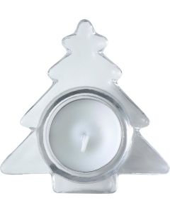 Teelichthalter aus Glas Casey