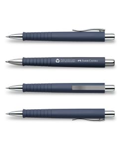 Kugelschreiber Poly Ball Recycling Blau