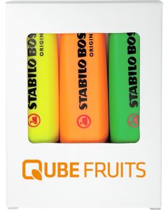 STABILO BOSS ORIGINAL 3er-Set Leuchtmarkierer