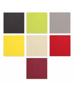 Unbedruckte farbige Cocktail Servietten 24x24 cm 1/4-Falz (ab 10800 Stück)