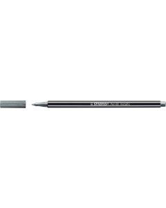 STABILO Pen 68 metallic Fasermaler, silber