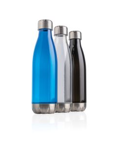 Auslaufsichere Trinkflasche mit Stainless-Steel-Deckel