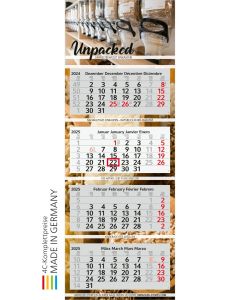 Recycling Wandkalender Profil 4 als Werbeartikel oder Werbekalender bedrucken