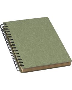 Hardcover-Notizbuch aus recyceltem Karton Caleb