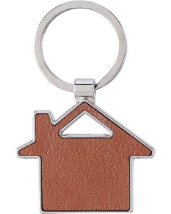 Schlüsselanhänger Jim | Recycelt | Leder | Häuschen