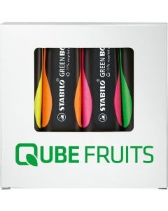 STABILO GREEN BOSS Leuchtmarkierer 4er-Set