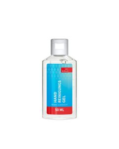 Handreinigungsgel, 50 ml, Body Label (R-PET)