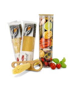 Spaghetti im Glas