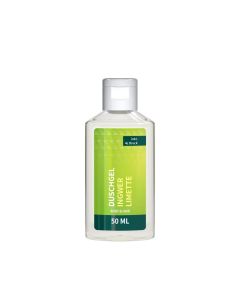 Duschgel Ingwer-Limette, 50 ml, Body Label (R-PET)