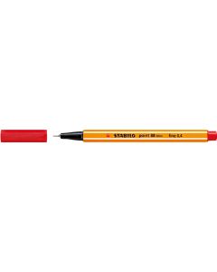 STABILO point 88 Mini Fineliner, rot